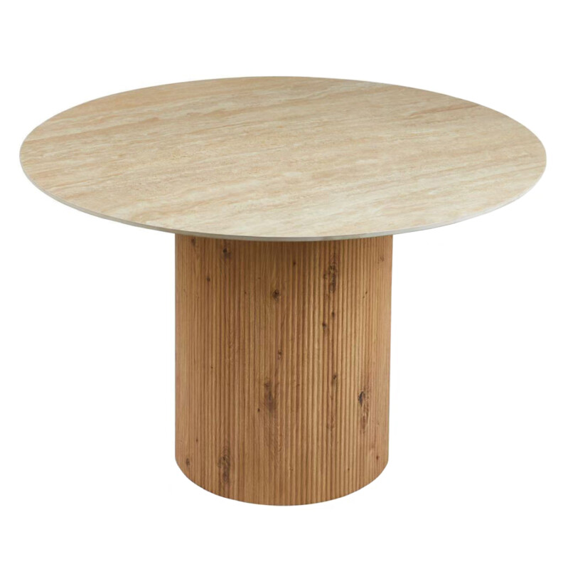 ΤΡΑΠΕΖΙ ΤΡΑΠΕZΑΡΙΑΣ TWIL HM18324 ΚΕΡΑΜΙΚΟ TOP ΟΨΗ ΤΡΑΒΕΡΤΙΝΑΣ-MDF ΒΑΣΗ Φ126x77Υεκ ΤΡΑΠΕΖΙ ΤΡΑΠΕZΑΡΙΑΣ TWIL HM18324 ΚΕΡΑΜΙΚΟ TOP ΟΨΗ ΤΡΑΒΕΡΤΙΝΑΣ-MDF ΒΑΣΗ Φ120x76Υεκ - Image 1