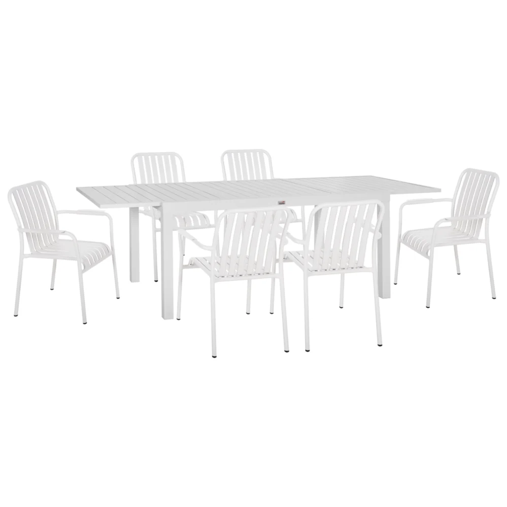 ΣΕΤ ΤΡΑΠΕΖΑΡΙΑΣ ΕΞ.ΧΩΡΟΥ 7ΤΜΧ KRUM HM21146 ΛΕΥΚΟ ΑΛΟΥΜΙΝΙΟ ΣΕΤ ΤΡΑΠΕΖΑΡΙΑΣ ΕΞ.ΧΩΡΟΥ 7ΤΜΧ KRUM HM21146 ΛΕΥΚΟ ΑΛΟΥΜΙΝΙΟ - Image 1