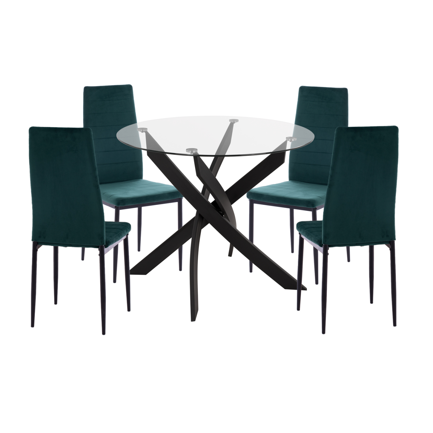 ΣΕΤ ΤΡΑΠΕΖΑΡΙΑΣ 5ΤΜΧ LADY HM21199.03 ΓΥΑΛΙ--ΜΕΤΑΛΛΟ ΣΕ ΜΑΥΡΟ & ΒΕΛΟΥΔΟ ΚΥΠΑΡΙΣΣΙ ΣΕΤ ΤΡΑΠΕΖΑΡΙΑΣ 5ΤΜΧ LADY HM21199.03 ΓΥΑΛΙ--ΜΕΤΑΛΛΟ ΣΕ ΜΑΥΡΟ & ΒΕΛΟΥΔΟ ΚΥΠΑΡΙΣΣΙ - Image 1