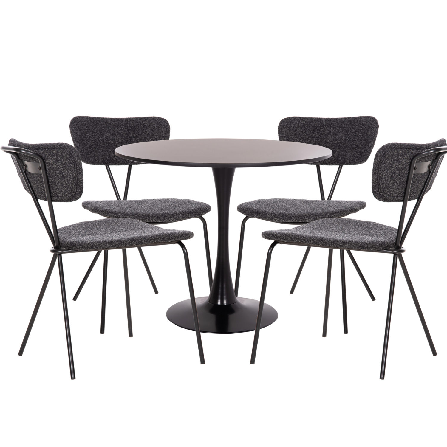 ΣΕΤ ΤΡΑΠΕΖΑΡΙΑΣ 5ΤΜΧ BROLIN HM21200 MDF TOP & ΜΕΤΑΛΛΟ ΜΑΥΡΟ-ΣΚΟΥΡΟ ΓΚΡΙ ΥΦΑΣΜΑ ΣΕΤ ΤΡΑΠΕΖΑΡΙΑΣ 5ΤΜΧ BROLIN HM21200 MDF TOP & ΜΕΤΑΛΛΟ ΜΑΥΡΟ-ΣΚΟΥΡΟ ΓΚΡΙ ΥΦΑΣΜΑ - Image 1