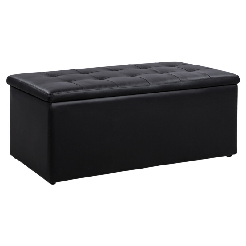 ΣΚΑΜΠΟ PU ΜΕ ΑΠΟΘΗΚΕΥΤΙΚΟ ΧΩΡΟ TRISCUBE ΜΑΥΡΟ HM223.01 121x51.5x50Υ εκ. ΣΚΑΜΠΟ PU ΜΕ ΑΠΟΘΗΚΕΥΤΙΚΟ ΧΩΡΟ TRISCUBE ΜΑΥΡΟ HM223.01 121x51.5x50Υ εκ. - Image 1