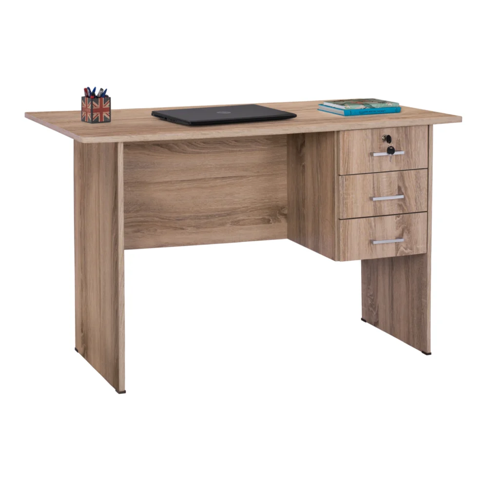 ΓΡΑΦΕΙΟ ΜΕΛΑΜΙΝΗΣ HAYDEN 120x60x75Υεκ. ΜΕ 3 ΣΥΡΤΑΡΙΑ ΣΕ ΧΡΩΜΑ SONAMA HM2268.02 ΓΡΑΦΕΙΟ ΜΕΛΑΜΙΝΗΣ HAYDEN 120x60x75Υεκ. ΜΕ 3 ΣΥΡΤΑΡΙΑ ΣΕ ΧΡΩΜΑ SONAMA HM2268.02 - Image 1