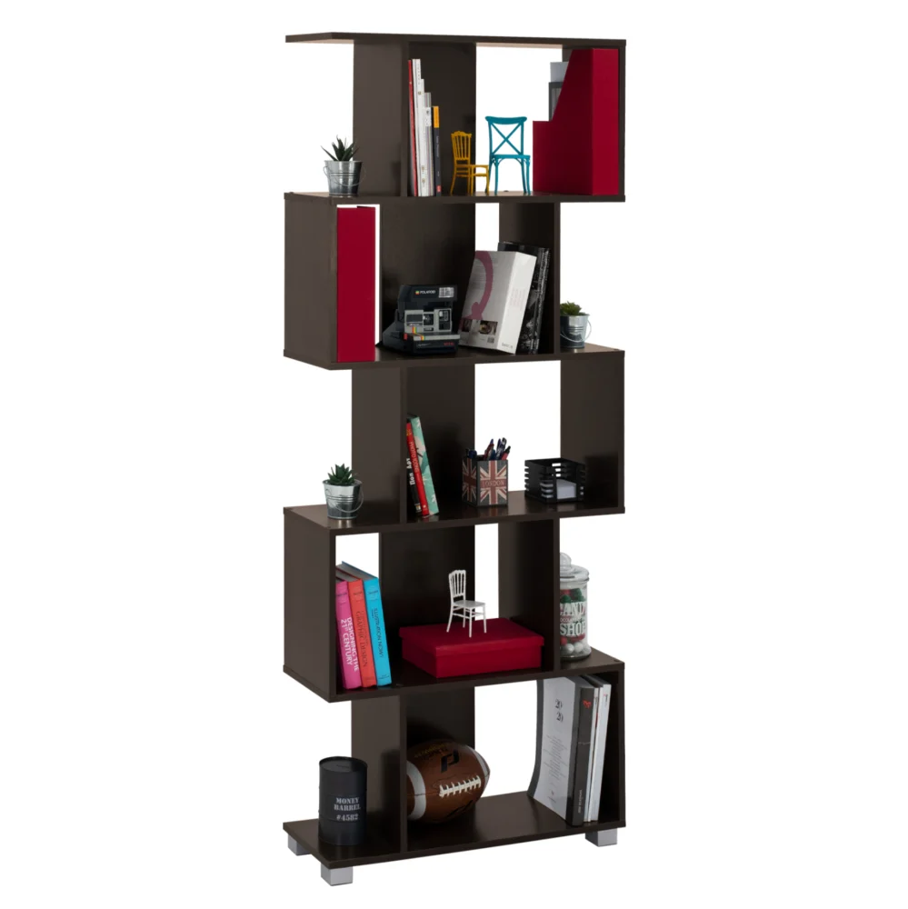 ΒΙΒΛΙΟΘΗΚΗ ΜΕΛΑΜΙΝΗΣ EZIR HM2385.01 ΒΕΓΓΕ 70x25x177Υ εκ. ΒΙΒΛΙΟΘΗΚΗ ΜΕΛΑΜΙΝΗΣ EZIR HM2385.01 ΒΕΓΓΕ 70x25x177Υ εκ. - Image 1