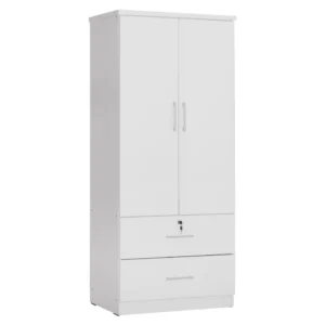 ΝΤΟΥΛΑΠΑ ΜΕ ΣΥΡΤΑΡΙΑ REINA HM2484.01 ΛΕΥΚΗ ΜΕΛΑΜΙΝΗ 80x48x183Υεκ.