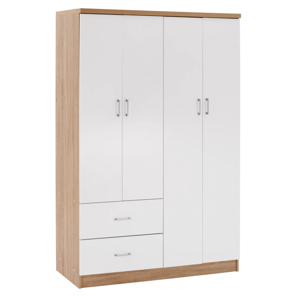 ΝΤΟΥΛΑΠΑ 4ΦΥΛΛΗ ME 2 ΣΥΡΤΑΡΙΑ BLAKELY HM339.06 SONAMA ΛΕΥΚΗ 120Χ42 ΝΤΟΥΛΑΠΑ 4ΦΥΛΛΗ ME 2 ΣΥΡΤΑΡΙΑ BLAKELY HM339.06 SONAMA ΛΕΥΚΗ 120Χ42,5Χ180,5 εκ. - Image 1