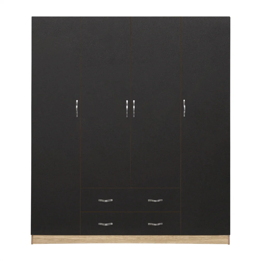 ΝΤΟΥΛΑΠΑ 4ΦΥΛΛΗ AZALEA ΜΕ 2 ΣΥΡΤΑΡΙΑ 200Χ56Χ180Υεκ. HM353.04 SONAMA-ΓΚΡΙ ΝΤΟΥΛΑΠΑ 4ΦΥΛΛΗ AZALEA ΜΕ 2 ΣΥΡΤΑΡΙΑ 200Χ56Χ180Υεκ. HM353.04 SONAMA-ΓΚΡΙ - Image 1