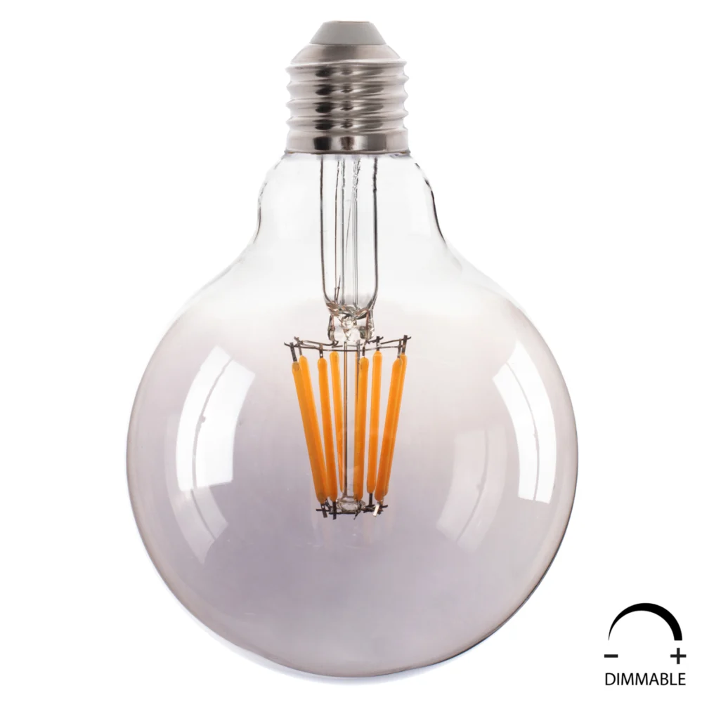 ΛΑΜΠΤΗΡΑΣ GLOBO LED FILAMENT 8W E27 3000K ΦΙΜΕ DIMMABLE HM4050.03 ΛΑΜΠΤΗΡΑΣ GLOBO LED FILAMENT 8W E27 3000K ΦΙΜΕ DIMMABLE HM4050.03 - Image 1