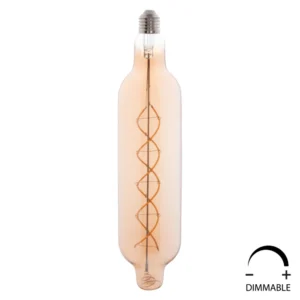 ΛΑΜΠΤΗΡΑΣ JHD-NW7775 LED FILAMENT 8W E27 3000K GOLD COLOR DIMMABLE HM4055.02