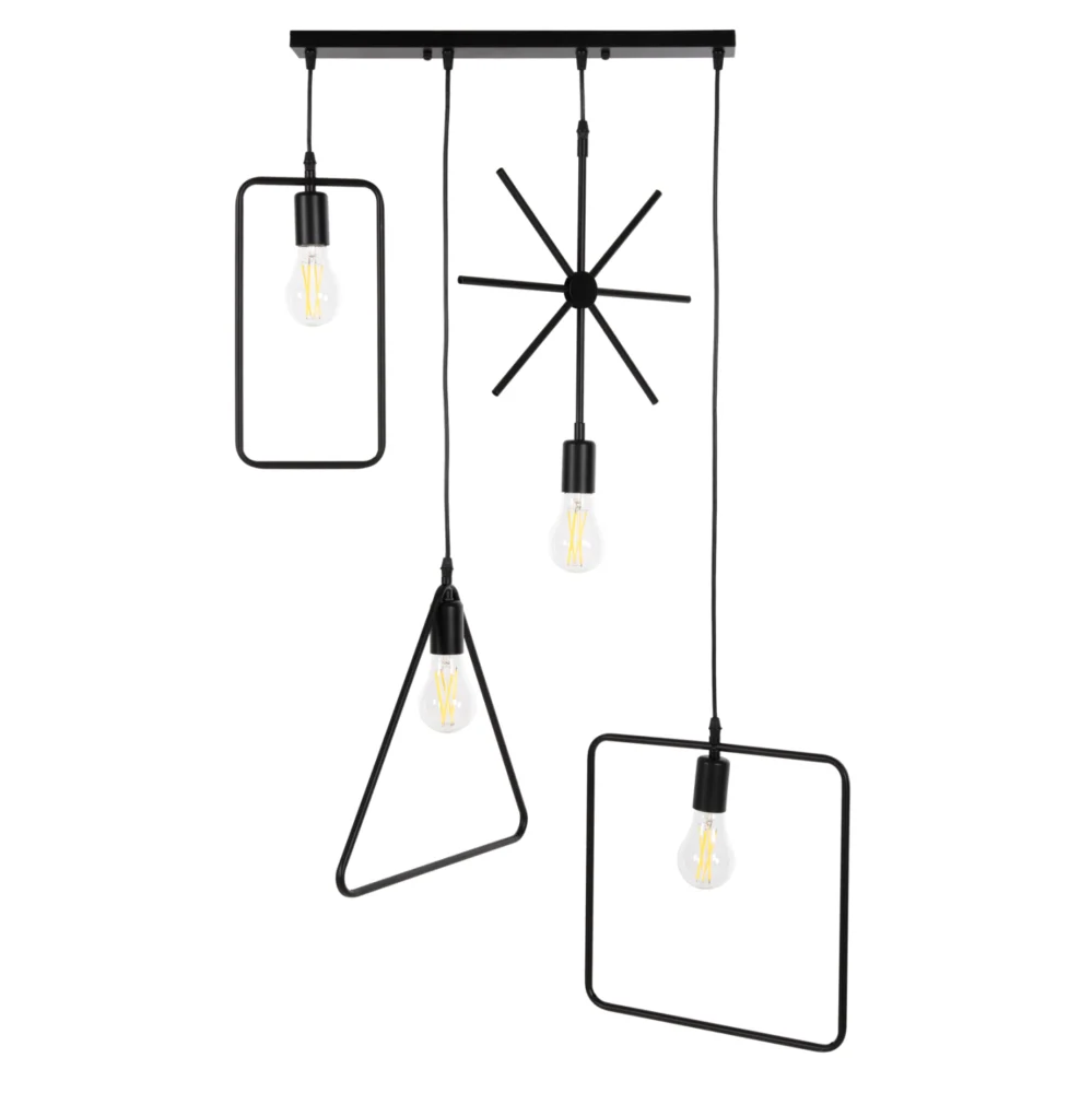 ΦΩΤΙΣΤΙΚΟ ΟΡΟΦΗΣ 4-ΦΩΤΟ HM4099 ΜΑΥΡΑ ΜΕΤΑΛΛΙΚΑ ΣΧΗΜΑΤΑ 70x38x106Υ εκ. ΦΩΤΙΣΤΙΚΟ ΟΡΟΦΗΣ 4-ΦΩΤΟ HM4099 ΜΑΥΡΑ ΜΕΤΑΛΛΙΚΑ ΣΧΗΜΑΤΑ 70x38x106Υ εκ. - Image 1