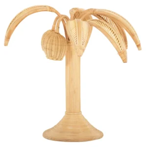 ΔΙΑΚΟΣΜΗΤΙΚΟ ΔΕΝΤΡΟ COCOON HM4319 τ.ΚΟΚΟΦΟΙΝΙΚΑ ΑΠΟ ΦΥΣΙΚΟ RATTAN Φ88x84Υεκ.