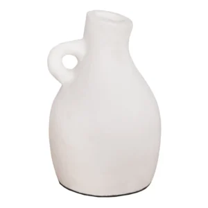 ΔΙΑΚΟΣΜΗΤΙΚΟ ΒΑΖΟ ΣΕΙΡΑ CLAYVON HM4405 ΤΕΡΑΚΟΤΑ ΣΕ ΛΕΥΚΟ Φ13x21Υεκ.