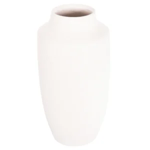 ΕΠΙΤΡΑΠΕΖΙΟ ΚΕΡΑΜΙΚΟ ΔΙΑΚΟΣΜΗΤΙΚΟ ΒΑΖΟ GALAD HM4588.01 ΕΚΡΟΥ ΚΡΥΣΤΑΛΛΙΚΟ Φ16x32Υεκ