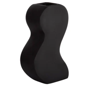 ΕΠΙΤΡΑΠΕΖΙΟ ΚΕΡΑΜΙΚΟ ΔΙΑΚΟΣΜΗΤΙΚΟ ΣΕΙΡΑ SEBOR HM4590.02 MATTE BLACK 13x6x22Υεκ