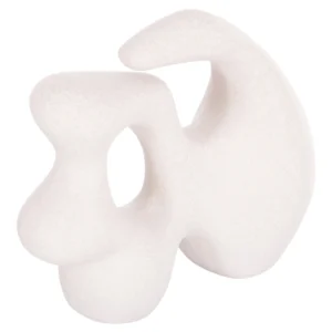 ΕΠΙΤΡΑΠΕΖΙΟ ΚΕΡΑΜΙΚΟ ΔΙΑΚΟΣΜΗΤΙΚΟ ΣΕΙΡΑ ISIL HM4596 ΚΡΥΣΤΑΛΛ.ΥΠΟΛΕΥΚΟ 33x14x29Υ εκ