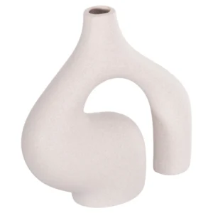 ΕΠΙΤΡΑΠΕΖΙΟ ΚΕΡΑΜΙΚΟ ΔΙΑΚΟΣΜΗΤΙΚΟ ISIL HM4597.01 ΥΠΟΛΕΥΚΟ ΚΡΥΣΤΑΛΛΙΚΟ 29x11x29Υεκ