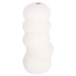 ΕΠΙΤΡΑΠΕΖΙΟ ΚΕΡΑΜΙΚΟ ΔΙΑΚΟΣΜΗΤΙΚΟ ROOK HM4630.01 ΥΠΟΛΕΥΚΟ ΚΡΥΣΤΑΛΛΙΚΟ Φ13x31Υεκ