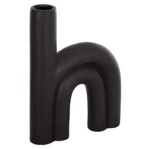 ΕΠΙΤΡΑΠΕΖΙΟ ΚΕΡΑΜΙΚΟ ΔΙΑΚΟΣΜΗΤΙΚΟ ARCON HM4638.02 ΜΑΥΡΟ ΜΑΤ 25,5x6x34Υεκ