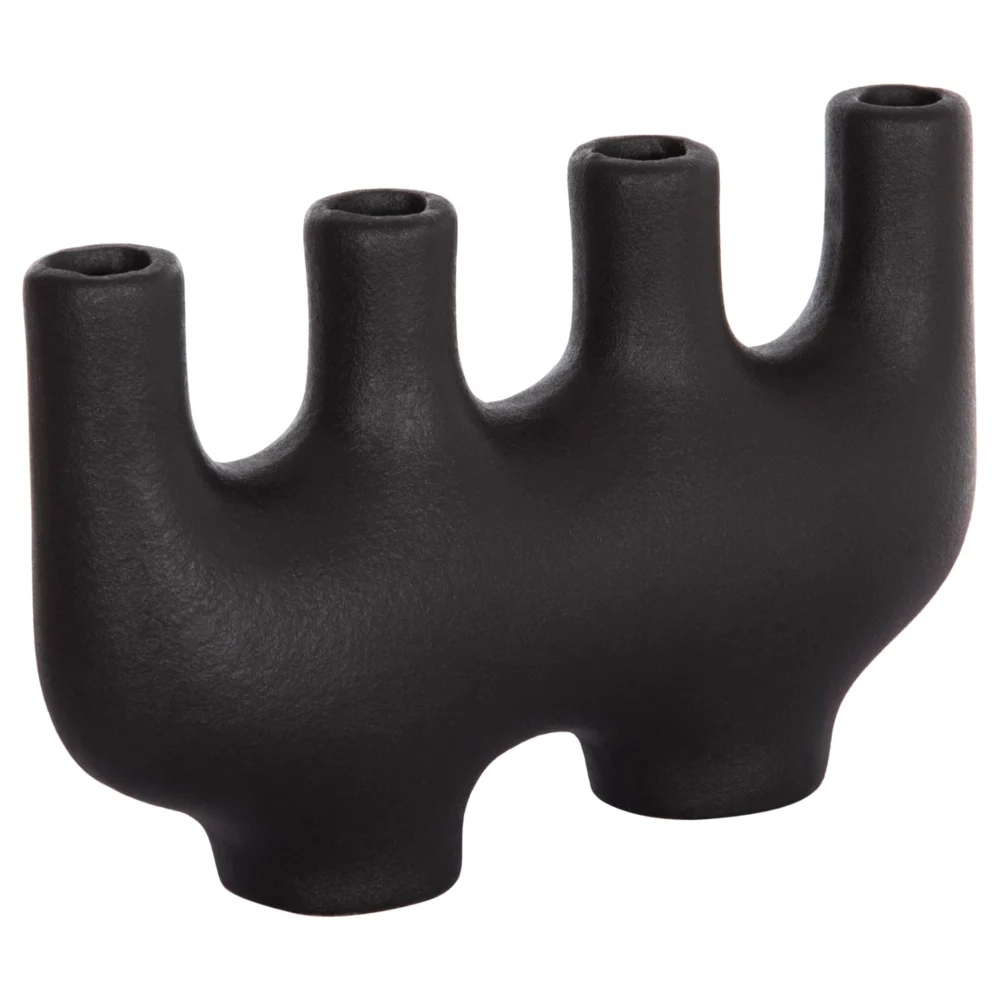 ΕΠΙΤΡΑΠΕΖΙΟ ΚΕΡΑΜΙΚΟ ΔΙΑΚΟΣΜΗΤΙΚΟ MANI HM4641.02 ΜΑΥΡΟ ΜΑΤ 21x6x13Υεκ ΕΠΙΤΡΑΠΕΖΙΟ ΚΕΡΑΜΙΚΟ ΔΙΑΚΟΣΜΗΤΙΚΟ MANI HM4641.02 ΜΑΥΡΟ ΜΑΤ 21x6x13Υεκ - Image 1