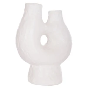 ΕΠΙΤΡΑΠΕΖΙΟ ΔΙΑΚΟΣΜΗΤΙΚΟ ΒΑΖΟ NAMENTIS HM4665.02S ΛΕΥΚΗ ΤΕΡΑΚΟΤΑ--26x15x32.5Υεκ