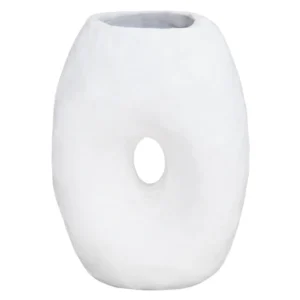 ΕΠΙΤΡΑΠΕΖΙΟ ΔΙΑΚΟΣΜΗΤΙΚΟ ΒΑΖΟ NAMENTIS HM4673.02L ΛΕΥΚΗ ΤΕΡΑΚΟΤΑ--26.5x16x36.5Υεκ