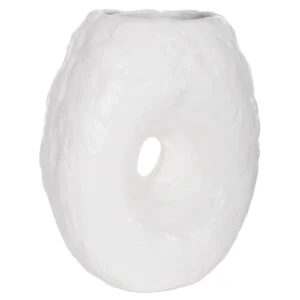 ΕΠΙΤΡΑΠΕΖΙΟ ΔΙΑΚΟΣΜΗΤΙΚΟ ΒΑΖΟ NAMENTIS HM4673.02S ΛΕΥΚΗ ΤΕΡΑΚΟΤΑ--22x13x28Υεκ