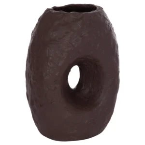 ΕΠΙΤΡΑΠΕΖΙΟ ΔΙΑΚΟΣΜΗΤΙΚΟ ΒΑΖΟ NAMENTIS HM4673.07L ΣΟΚΟΛΑΤΙ ΤΕΡΑΚΟΤΑ--26.5x16x36.5Υεκ