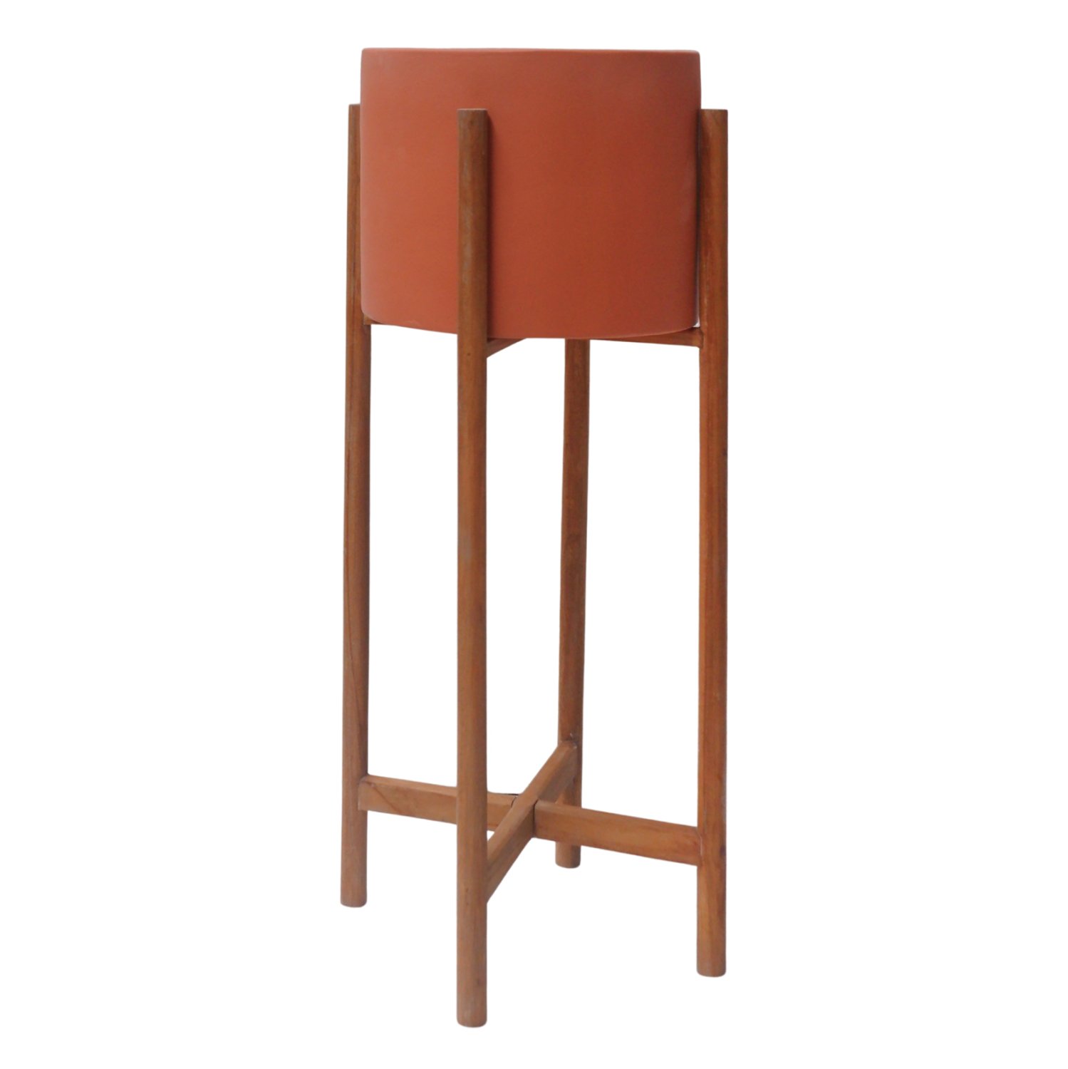 ΓΛΑΣΤΡΑ ΕΣΩΤ.ΧΩΡΟΥ RENTIL HM4684.08L FIBER CEMENT ΧΡΩΜΑ ΤΕΡΑΚΟΤΑ--ΒΑΣΗ TEAK Φ25x65Υ ΓΛΑΣΤΡΑ ΕΣΩΤ.ΧΩΡΟΥ RENTIL HM4684.08L FIBER CEMENT ΧΡΩΜΑ ΤΕΡΑΚΟΤΑ--ΒΑΣΗ TEAK Φ27x66Υ - Image 1