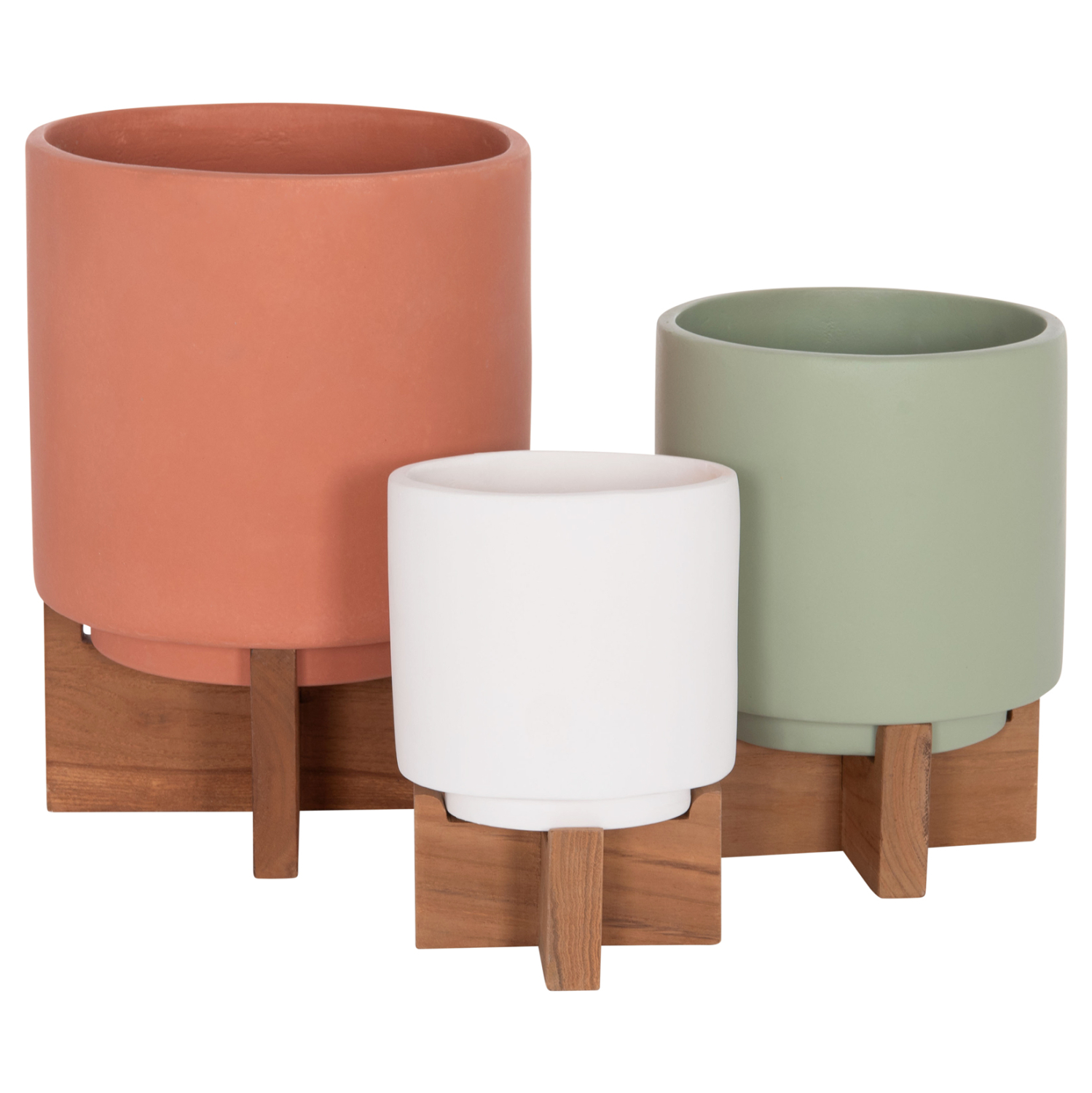 ΣΕΤ 3 ΓΛΑΣΤΡΕΣ ΜΕ TEAK ΒΑΣΕΙΣ TANTI HM4685 FIBER CEMENT ΣΕ 3 ΧΡΩΜΑΤΑ ΣΕΤ 3 ΓΛΑΣΤΡΕΣ ΜΕ TEAK ΒΑΣΕΙΣ TANTI HM4685 FIBER CEMENT ΣΕ 3 ΧΡΩΜΑΤΑ - Image 1