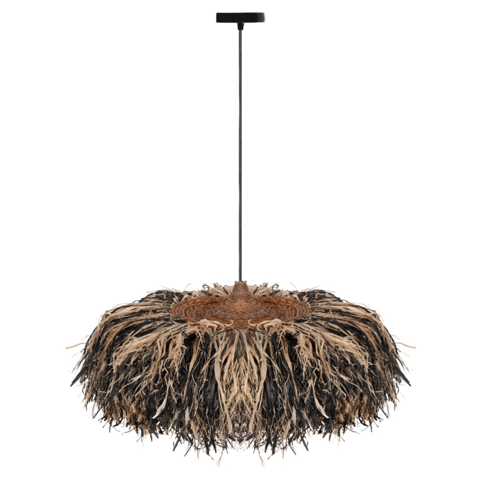 ΦΩΤΙΣΤΙΚΟ ΟΡΟΦΗΣ ORDEM HM4715 ΚΑΠΕΛΟ ΙΝΕΣ SISAL & ΜΠΑΝΑΝΑΣ-ΜΑΥΡΟ & ΦΥΣΙΚΟ Φ75εκ ΦΩΤΙΣΤΙΚΟ ΟΡΟΦΗΣ ORDEM HM4715 ΚΑΠΕΛΟ ΙΝΕΣ SISAL & ΜΠΑΝΑΝΑΣ-ΜΑΥΡΟ & ΦΥΣΙΚΟ Φ75εκ - Image 1