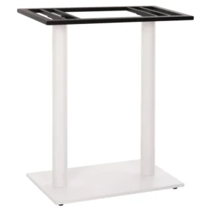 ΒΑΣΗ ΜΠΑΡ ΜΕΤΑΛΛΙΚΗ ΔΙΠΛΗ ΛΕΥΚΗ ΜΑΤ ΜΕΣΑΙΟΥ ΥΨΟΥΣ 40Χ80Χ90Υεκ. HM478.02