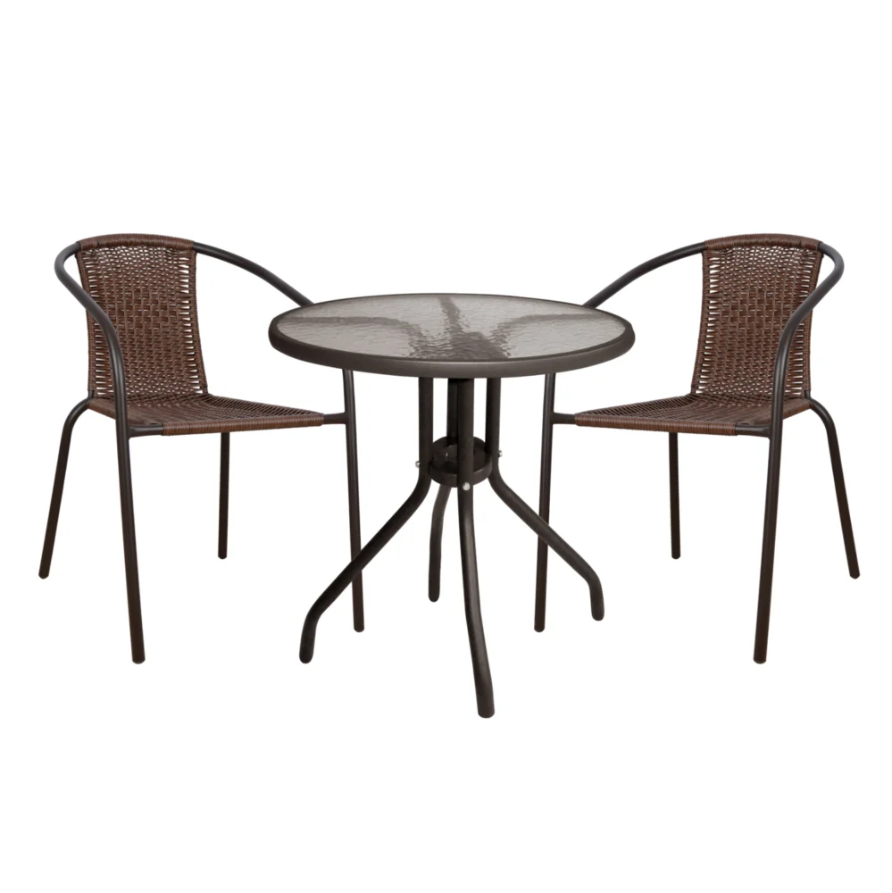 ΣΕΤ ΤΡΑΠΕΖΑΡΙΑΣ 3ΤΜΧ ΜΕ ΤΡΑΠΕΖΙ Φ70 & ΚΑΡΕΚΛΕΣ CAMEL ΚΑΦΕ HM5180.02 ΣΕΤ ΤΡΑΠΕΖΑΡΙΑΣ 3ΤΜΧ ΜΕ ΤΡΑΠΕΖΙ Φ70 & ΚΑΡΕΚΛΕΣ CAMEL ΚΑΦΕ HM5180.02 - Image 1