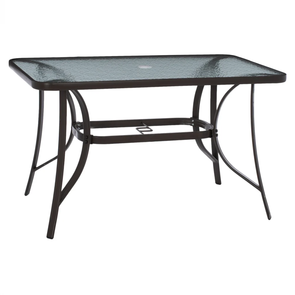 ΤΡΑΠΕΖΙ BRAVO ΜΕΤΑΛΛΙΚΟ ΚΑΦΕ ΓΥΑΛ.ΕΠΙΦΑΝΕΙΑ ΜΕ ΤΡΥΠΑ ΟΜΠΡΕΛΑΣ 120Χ70Χ72Υεκ.HM5021.12 ΤΡΑΠΕΖΙ BRAVO ΜΕΤΑΛΛΙΚΟ ΚΑΦΕ ΓΥΑΛ.ΕΠΙΦΑΝΕΙΑ ΜΕ ΤΡΥΠΑ ΟΜΠΡΕΛΑΣ 120Χ70Χ72Υεκ.HM5021.12 - Image 1