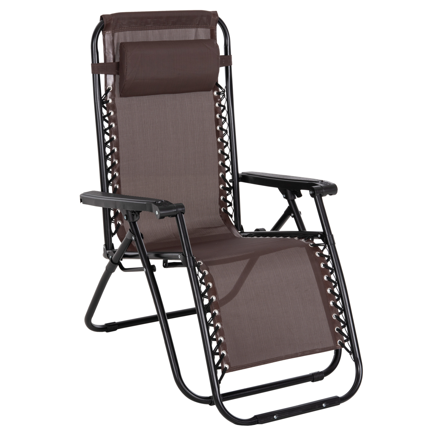 ΠΟΛΥΘΡΟΝΑ RELAX COMPANION HM5095.13 ΚΑΦΕ TEXTILENE-ΜΑΥΡΟ ΜΕΤΑΛΛΟ 67x145x110Υεκ. Σετ 2 τεμαχίων - ΠΟΛΥΘΡΟΝΑ RELAX COMPANION HM5095.13 ΚΑΦΕ TEXTILENE-ΜΑΥΡΟ ΜΕΤΑΛΛΟ 67x145x110Υεκ. - Image 1
