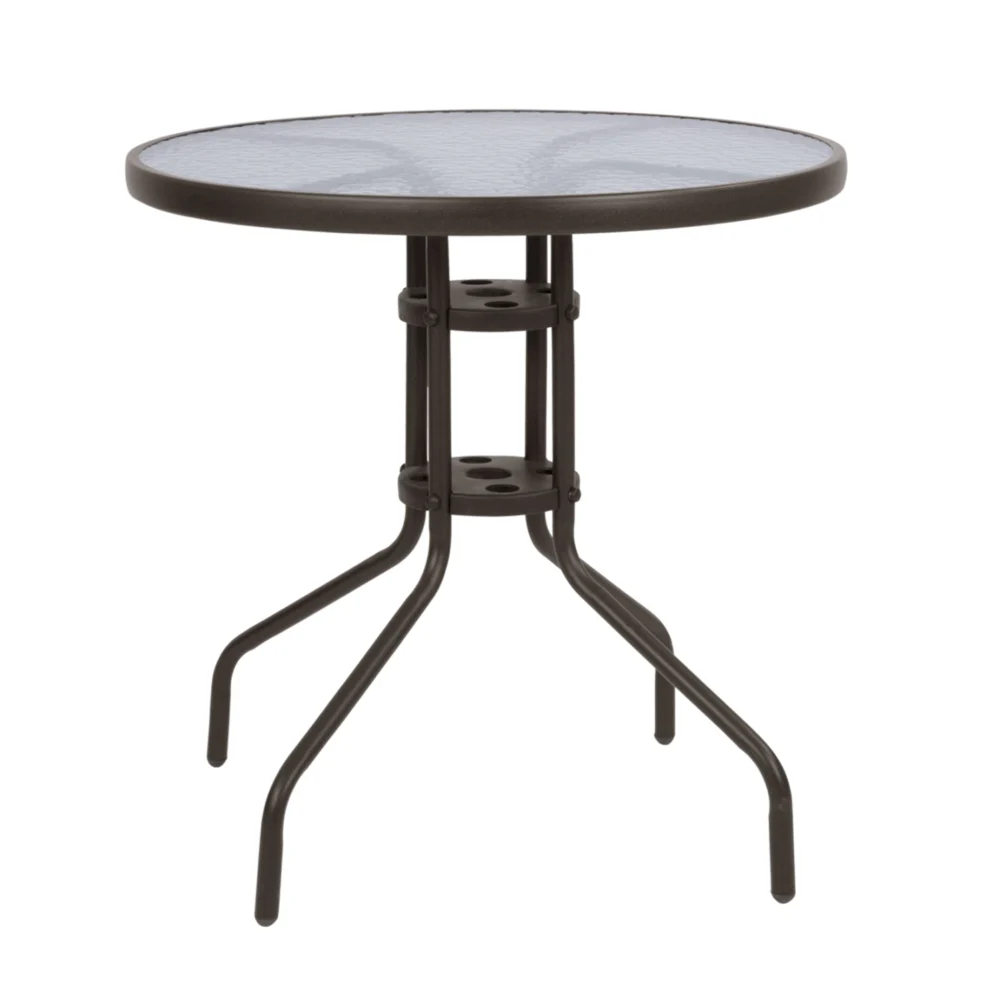 ΤΡΑΠΕΖΙ LIMA Φ70Χ70Υεκ. ΜΕΤΑΛΛΙΚΟ ΚΑΦΕ ΜΕ ΓΥΑΛΙΝΗ ΕΠΙΦΑΝΕΙΑ HM5146.02 ΤΡΑΠΕΖΙ LIMA Φ70Χ70Υεκ. ΜΕΤΑΛΛΙΚΟ ΚΑΦΕ ΜΕ ΓΥΑΛΙΝΗ ΕΠΙΦΑΝΕΙΑ HM5146.02 - Image 1