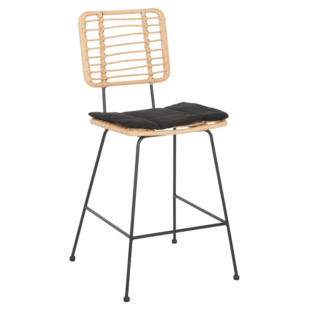 ΣΚΑΜΠΟ ΜΕΣ.ΥΨΟΥΣ ALLEGRA HM5644.11 ΜΕΤΑΛΛΟ&ΜΑΞΙΛΑΡΙ ΜΑΥΡΟ-WICKER ΜΠΕΖ 53x56x107Υεκ. ΣΚΑΜΠΟ ΜΕΣ.ΥΨΟΥΣ ALLEGRA HM5644.11 ΜΕΤΑΛΛΟ&ΜΑΞΙΛΑΡΙ ΜΑΥΡΟ-WICKER ΜΠΕΖ 53x56x107Υεκ. - Image 1