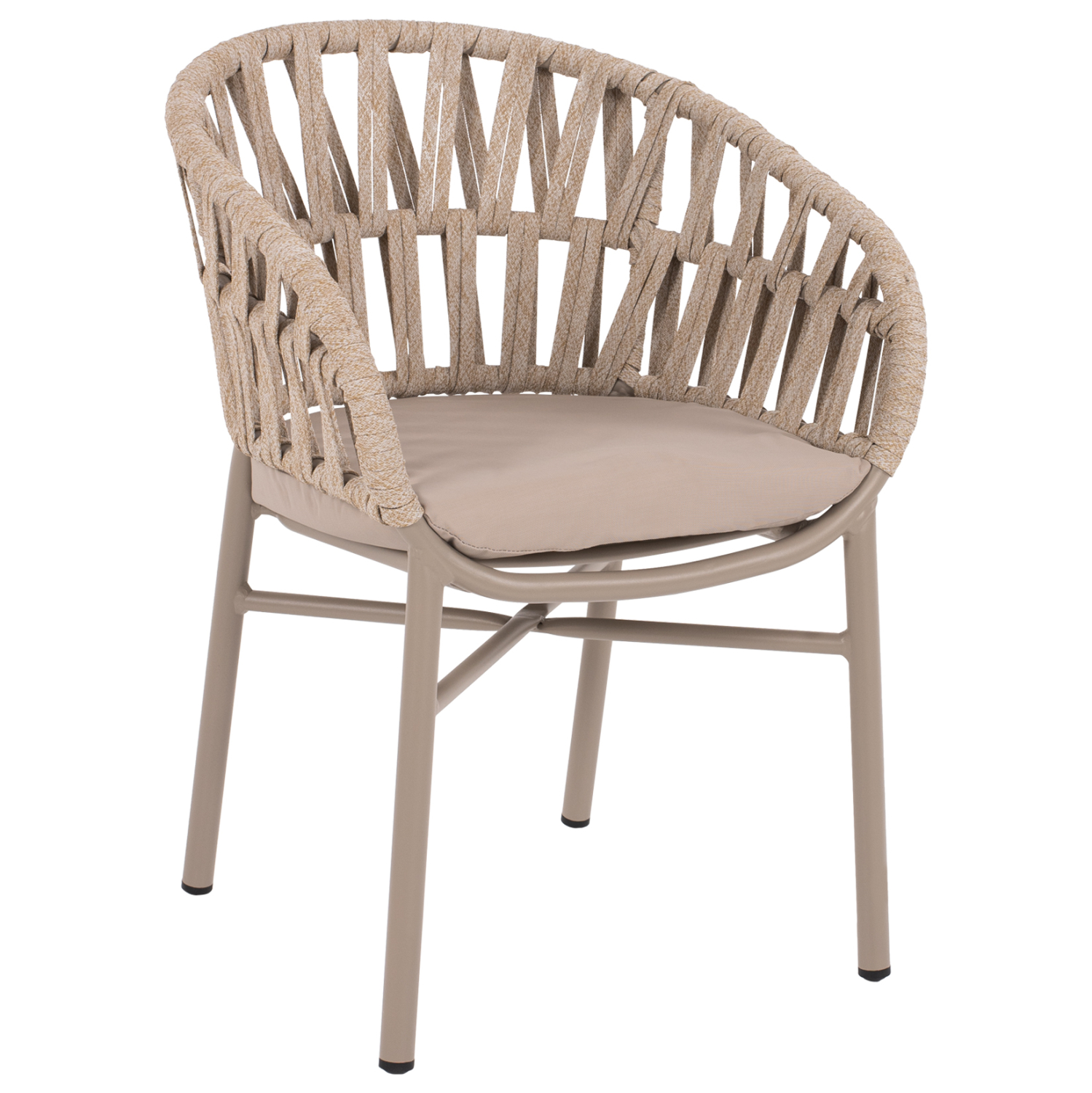 ΠΟΛΥΘΡΟΝΑ ΑΛΟΥΜΙΝΙΟΥ ΜΕ ΣΧΟΙΝΙ ΜΠΕΖ MOKA ΣΚΕΛΕΤΟ 57x56x78Υεκ.HM5857.03 ΠΟΛΥΘΡΟΝΑ ΑΛΟΥΜΙΝΙΟΥ ΜΕ ΣΧΟΙΝΙ ΜΠΕΖ MOKA ΣΚΕΛΕΤΟ 57x56x78Υεκ.HM5857.03 - Image 1