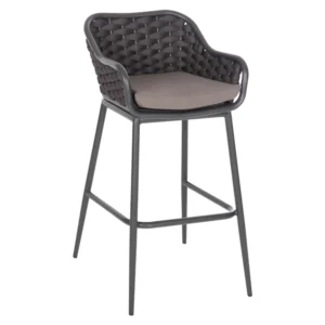 ΣΚΑΜΠΟ ΑΛΟΥΜΙΝΙΟΥ ΣΚΕΛΕΤΟΣ ΑΝΘΡΑΚΙ-ΣΧΟΙΝΙ ΚΑΦΕ 50x50x103Υεκ.HM5862.01