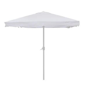 ΟΜΠΡΕΛΑ 3x3x2,65 μ. RAMSEY ΤΕΤΡΑΓΩΝΗ ΑΛΟΥΜΙΝΙΟΥ ΕΚΡΟΥ ΜΕ ΜΑΝΙΒΕΛΑ HM6004