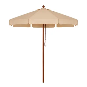 ΟΜΠΡΕΛΑ ΕΠΑΓΓΕΛΜΑΤΙΚΗ WALLER Φ2.30X2,50Y ΜΕ ΞΥΛΙΝΟ ΣΚΕΛΕΤΟ HM6021 ΜΠΕΖ