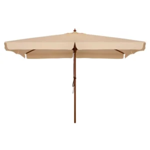 ΟΜΠΡΕΛΑ ΕΠΑΓΓΕΛΜΑΤΙΚΗ WALLER 4,00X4,00X3,00Y ΜΕ ΞΥΛΙΝΟ ΣΚΕΛΕΤΟ HM6023 ΜΠΕΖ