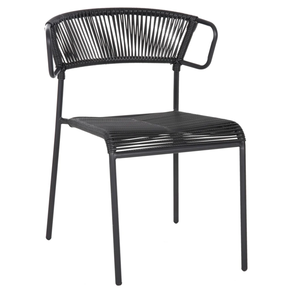 ΚΑΡΕΚΛΑ SUKI HM6053.02 ΜΕΤΑΛΛO KAI ΣΥΝΘΕΤΙΚΟ RATTAN ΣΕ ΜΑΥΡΟ 54x62x80Υεκ ΚΑΡΕΚΛΑ SUKI HM6053.02 ΜΕΤΑΛΛO KAI ΣΥΝΘΕΤΙΚΟ RATTAN ΣΕ ΜΑΥΡΟ 54x62x80Υεκ - Image 1