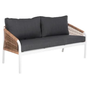 ΚΑΝΑΠΕΣ ΕΞ.ΧΩΡΟΥ 3ΘΕΣΙΟΣ MAERLY HM6055.01 ΑΛΟΥΜΙΝΙΟ ΛΕΥΚΟ-ΣΧΟΙΝΙ-ΑΝΘΡΑΚΙ ΜΑΞΙΛΑΡΙΑ