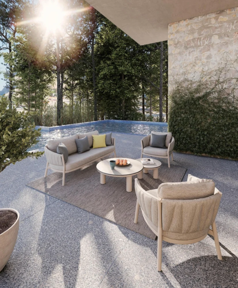 ΣΕΤ ΣΑΛΟΝΙ ΕΞ.ΧΩΡΟΥ 5ΤΜΧ SHANKS HM6206.02 ΚΡΕΜ ΑΛΟΥΜΙΝΙΟ-ΜΠΕΖ OLEFIN-3D PRINT ΓΥΑΛΙ ΣΕΤ ΣΑΛΟΝΙ ΕΞ.ΧΩΡΟΥ 5ΤΜΧ SHANKS HM6206.02 ΚΡΕΜ ΑΛΟΥΜΙΝΙΟ-ΜΠΕΖ OLEFIN-3D PRINT ΓΥΑΛΙ - Image 1