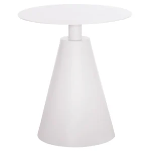 ΤΡΑΠΕΖΑΚΙ ΒΟΗΘ. ΣΤΡΟΓΓΥΛΟ ΕΞ.ΧΩΡΟΥ SERA HM6270.02 ΛΕΥΚΟ ΑΛΟΥΜΙΝΙΟ Φ50x56Υεκ.