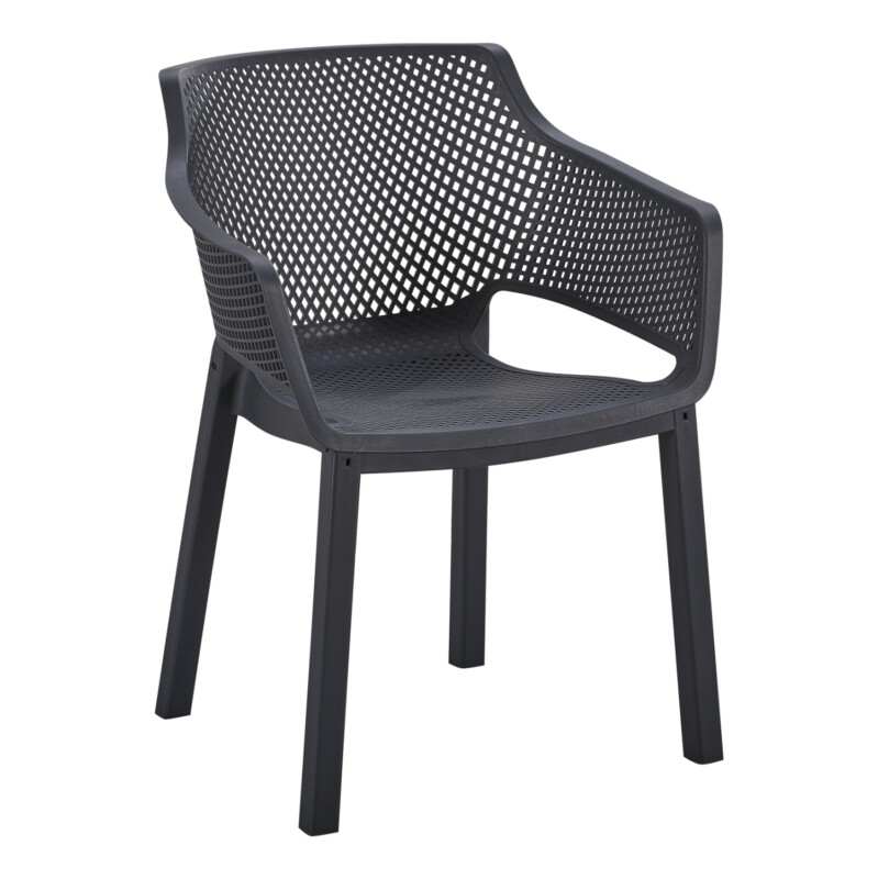 ΠΟΛΥΘΡΟΝΑ ΠΟΛΥΠΡΟΠΥΛΕΝΙΟΥ PEGGY HM6368.02 ΜΑΥΡΟ 60x55x79Υεκ ΠΟΛΥΘΡΟΝΑ ΠΟΛΥΠΡΟΠΥΛΕΝΙΟΥ PEGGY HM6368.02 ΜΑΥΡΟ 60x55x79Υεκ - Image 1