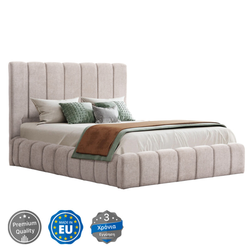 ΚΡΕΒΑΤΙ REMO ΜΕ ΑΠΟΘΗΚΕΥΤΙΚΟ ΧΩΡΟ HM719.10 ΥΦΑΣΜΑ TEDDY ΜΠΕΖ-ΓΙΑ ΣΤΡΩΜΑ 160x200εκ ΚΡΕΒΑΤΙ REMO ΜΕ ΑΠΟΘΗΚΕΥΤΙΚΟ ΧΩΡΟ HM719.10 ΥΦΑΣΜΑ TEDDY ΜΠΕΖ-ΓΙΑ ΣΤΡΩΜΑ 160x200εκ - Image 1