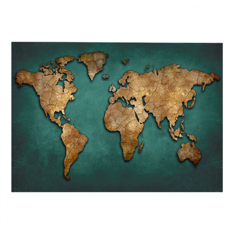 ΠΙΝΑΚΑΣ ΚΑΜΒΑΣ WORLD MAP HM7197.01 100X3X70 εκ. ΠΙΝΑΚΑΣ ΚΑΜΒΑΣ WORLD MAP HM7197.01 100X3X70 εκ. - Image 1