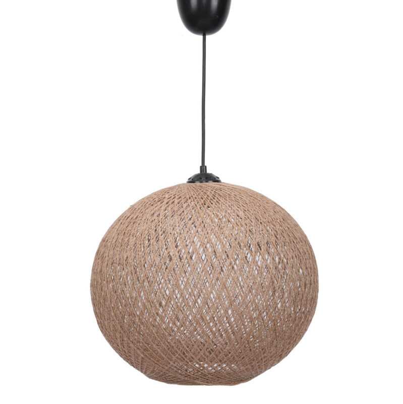 ΦΩΤΙΣΤΙΚΟ ΟΡΟΦΗΣ ΕΣΩΤΕΡΙΚΟΥ ΧΩΡΟΥ ΚΡΕΜΑΣΤΟ ΑΠΟ ΣΧΟΙΝΙ ΜΠΕΖ HM7383.01 Φ38x70Υ εκ. ΦΩΤΙΣΤΙΚΟ ΟΡΟΦΗΣ ΕΣΩΤΕΡΙΚΟΥ ΧΩΡΟΥ ΚΡΕΜΑΣΤΟ ΑΠΟ ΣΧΟΙΝΙ ΜΠΕΖ HM7383.01 Φ38x70Υ εκ. - Image 1