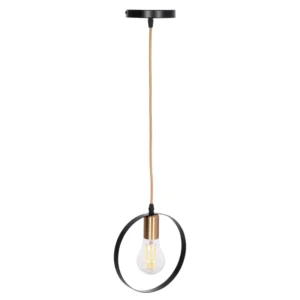 ΦΩΤΙΣΤΙΚΟ ΟΡΟΦΗΣ ΚΡΕΜΑΣΤΟ KRENT HM7425.11 ΜΑΥΡΟ-ΧΡΥΣΟ 20x4x125Υεκ.