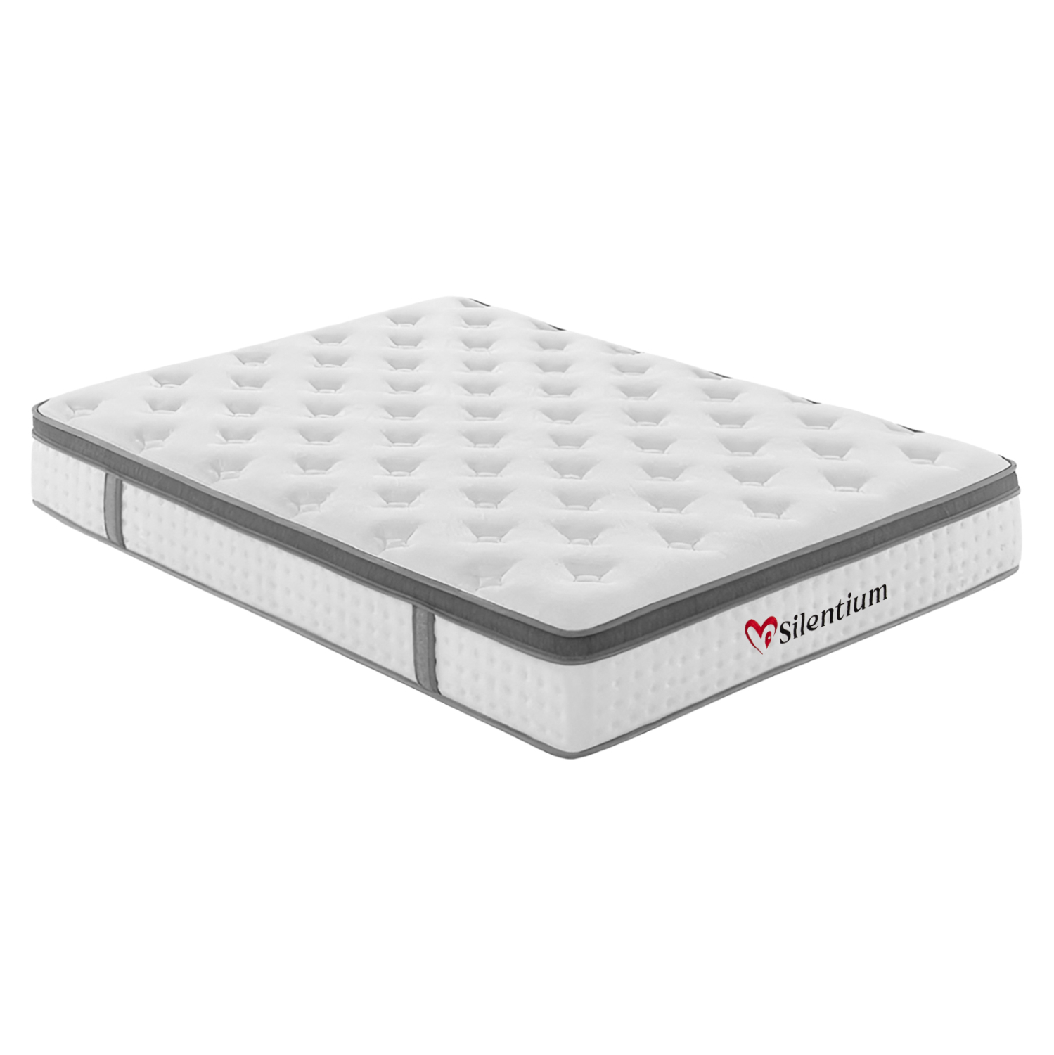 ΣΤΡΩΜΑ ΔΙΠΛΟ SILENTIUM HM749.06 POCKET SPRINGS--ΛΕΥΚΟ 160x200x30Υεκ. ΣΤΡΩΜΑ ΔΙΠΛΟ SILENTIUM HM749.06 POCKET SPRINGS--ΛΕΥΚΟ 160x200x30Υεκ. - Image 1